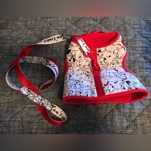 101 Dalmatians Medium Harness & Leash